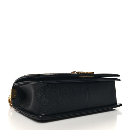 Chanel Caviar Quilted Medium Boy Flap Black 4 of 10