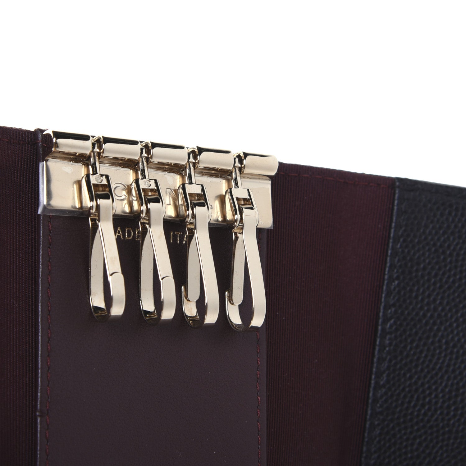 Chanel Caviar Quilted Classic 4 Key Holder Wallet Black 13 of 15