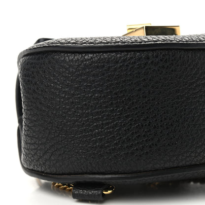 Chloe Grained Lambskin Mini Drew Crossbody Backpack Black 4 of 7