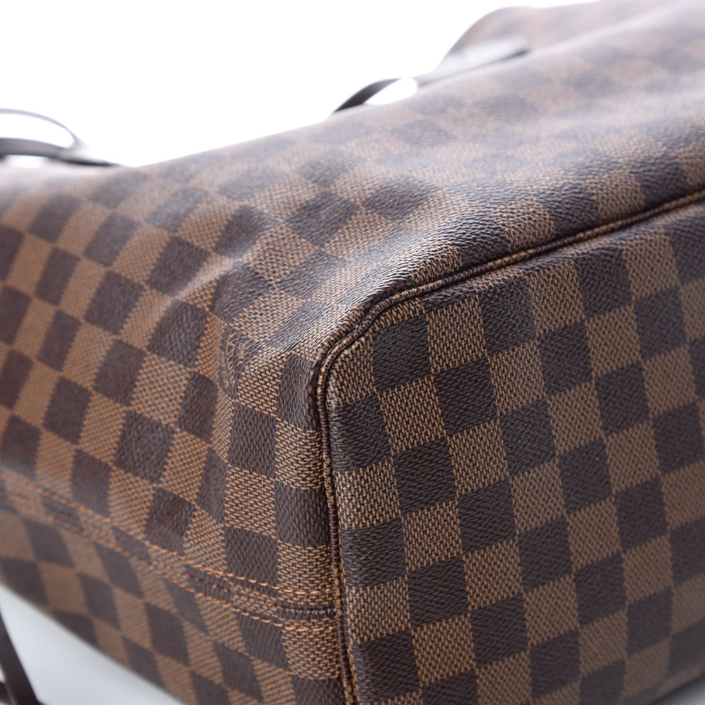 Damier Ebene Neo Neverfull MM Rose Ballerine
