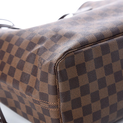 Louis Vuitton Damier Ebene Neo Neverfull MM Rose Ballerine 13 of 17