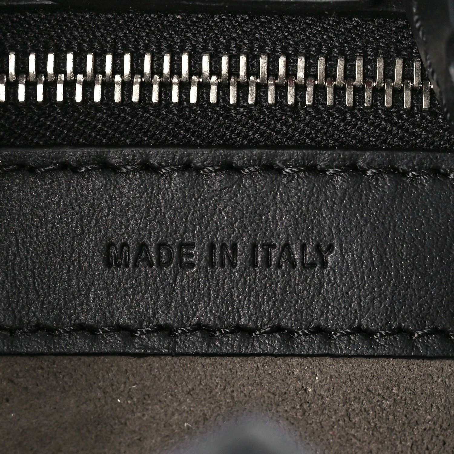 Fendi Vitello Century F is Fendi FF Diagonal Inlay Small Runaway Satchel Fango Black Fragola 6 of 12