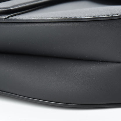 Christian Dior Ultra Matte Calfskin Saddle Bag Black 10 of 11