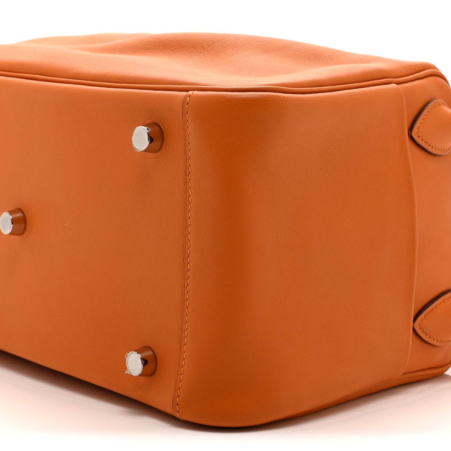 Hermes Swift Epsom Lindy 26 Tressage De  Cuir Orange Gold Rose Azalee 10 of 11