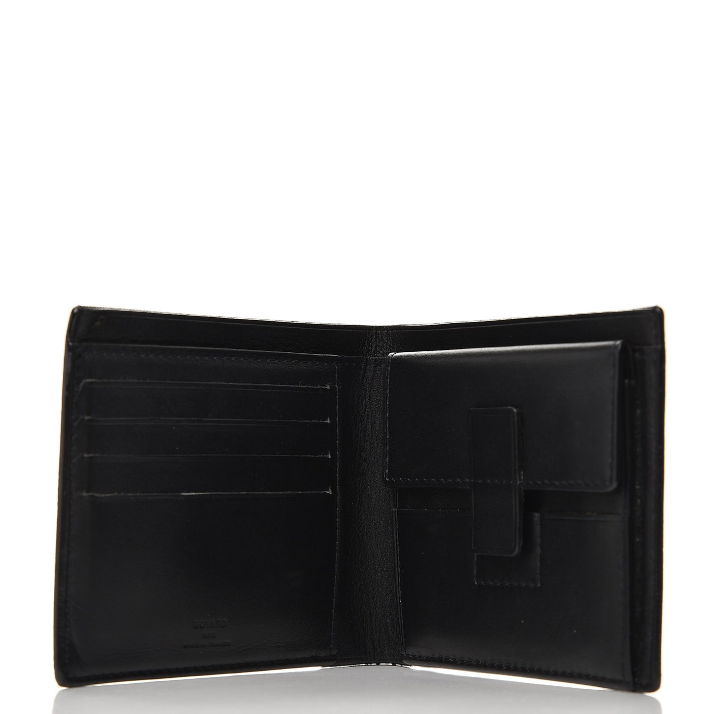 Goyardine Saint Florentin Bi-Fold Wallet Black