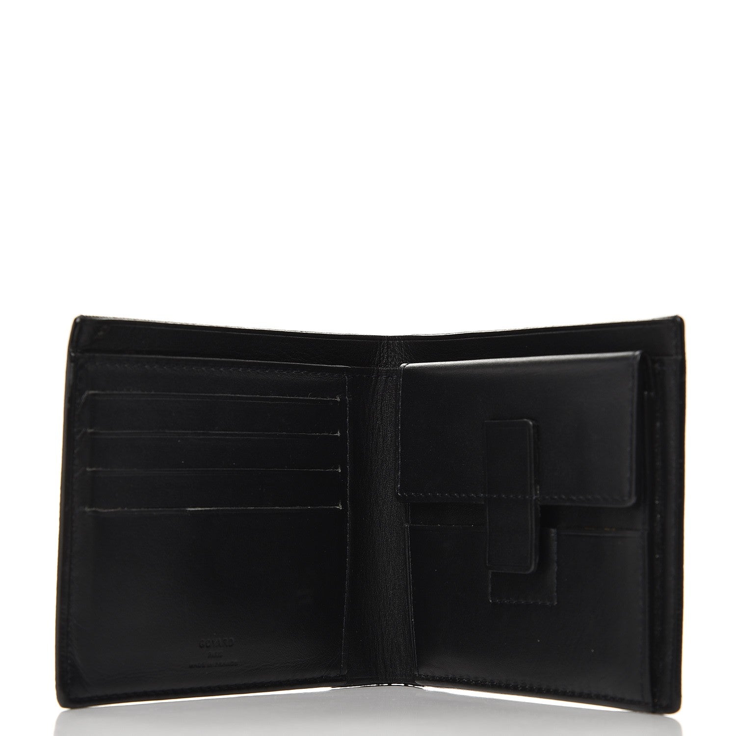 Goyard Goyardine Saint Florentin Bi-Fold Wallet Black 5 of 8