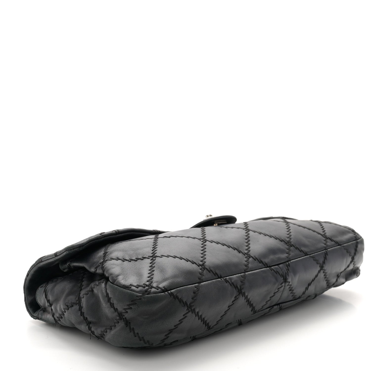 Chanel Lambskin Ultimate Stitch Maxi Flap Black 4 of 11