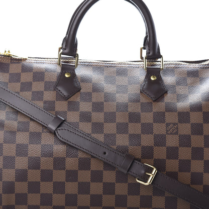 Louis Vuitton Damier Ebene Speedy Bandouliere 35 6 of 8