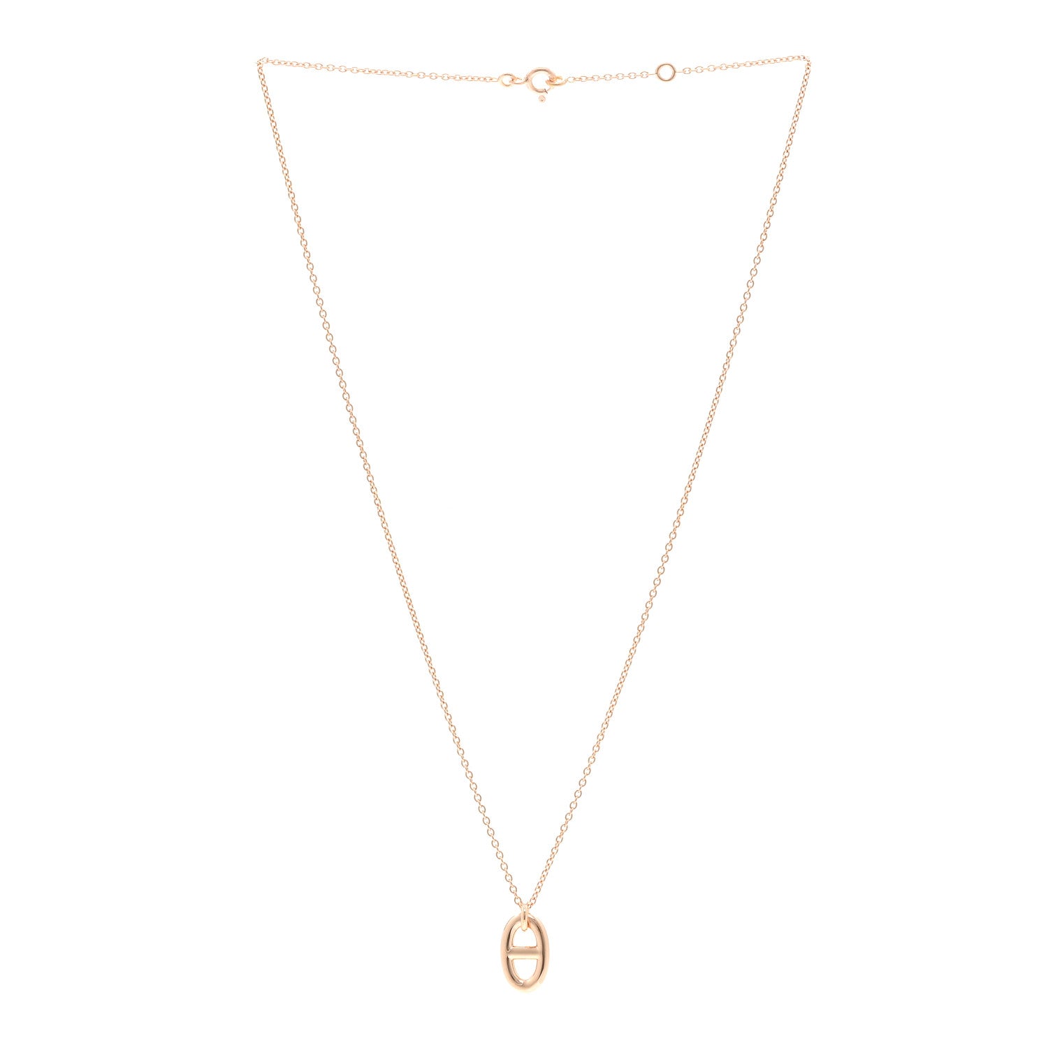 Hermes 18K Rose Gold PM Farandole Pendant Necklace 3 of 5