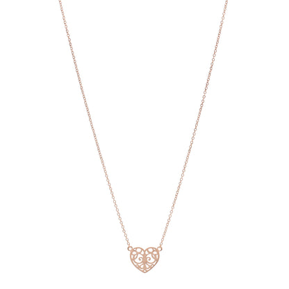 Tiffany Rubedo Mini Enchant Heart Pendant Necklace 1 of 5