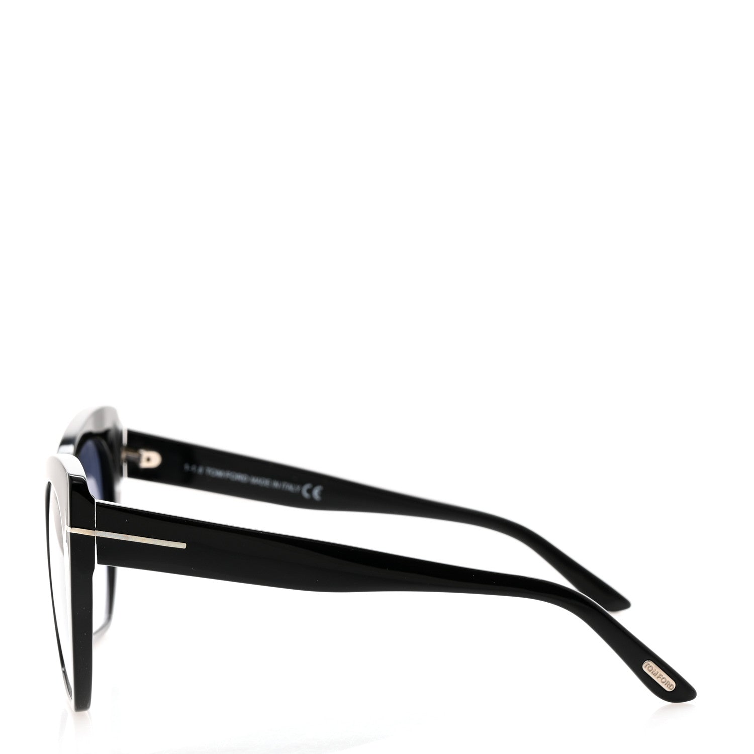 Tom Ford Samantha Cat Eye Sunglasses TF553 Black 3 of 9