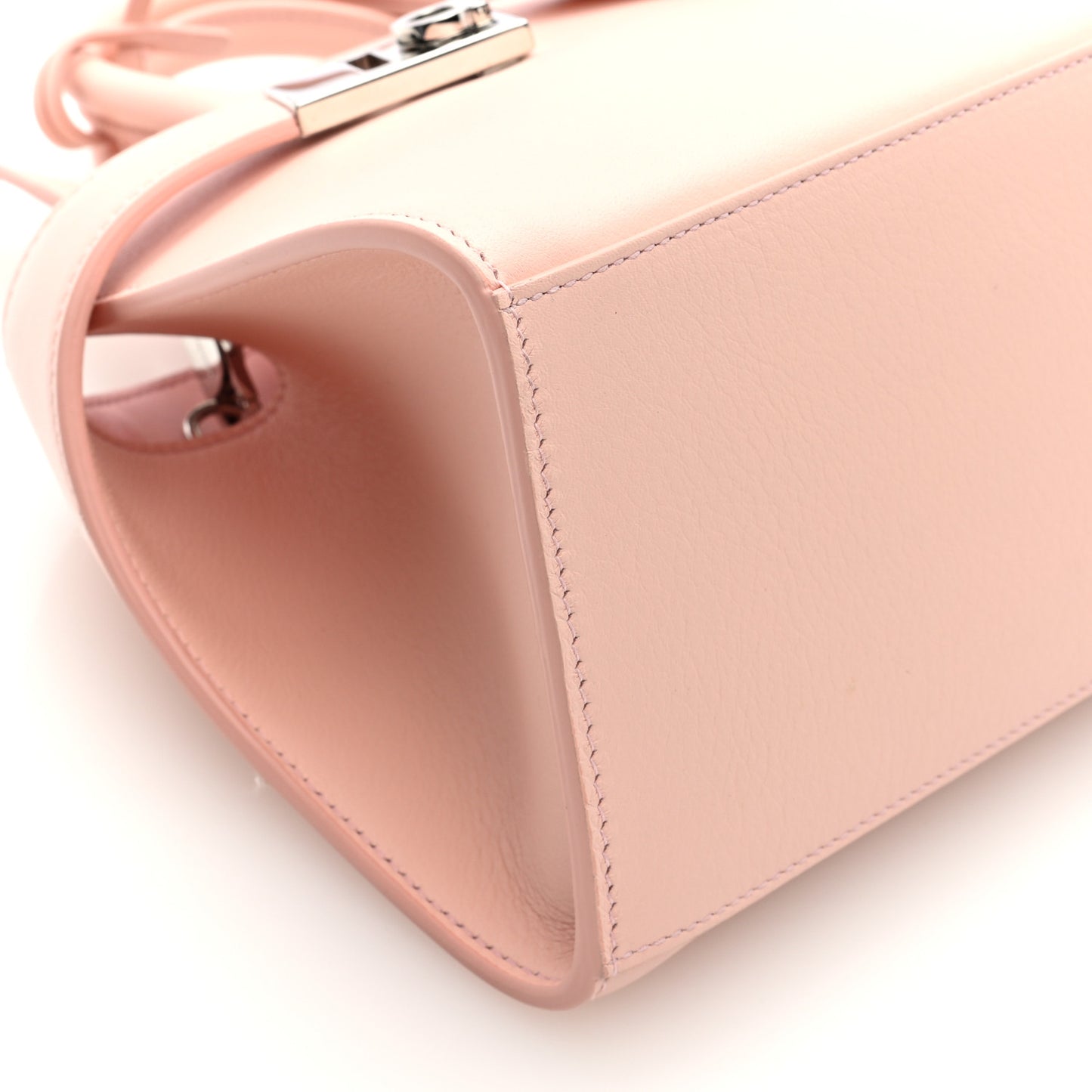 Calfskin Mini Hug Bag Nylund Pink