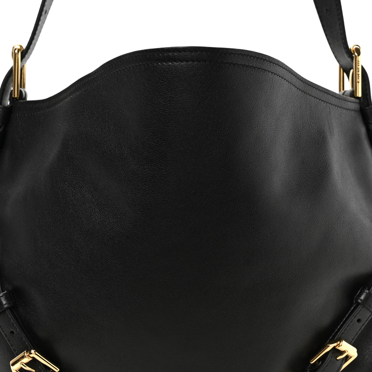 Calfskin Medium Voyou Bag Black