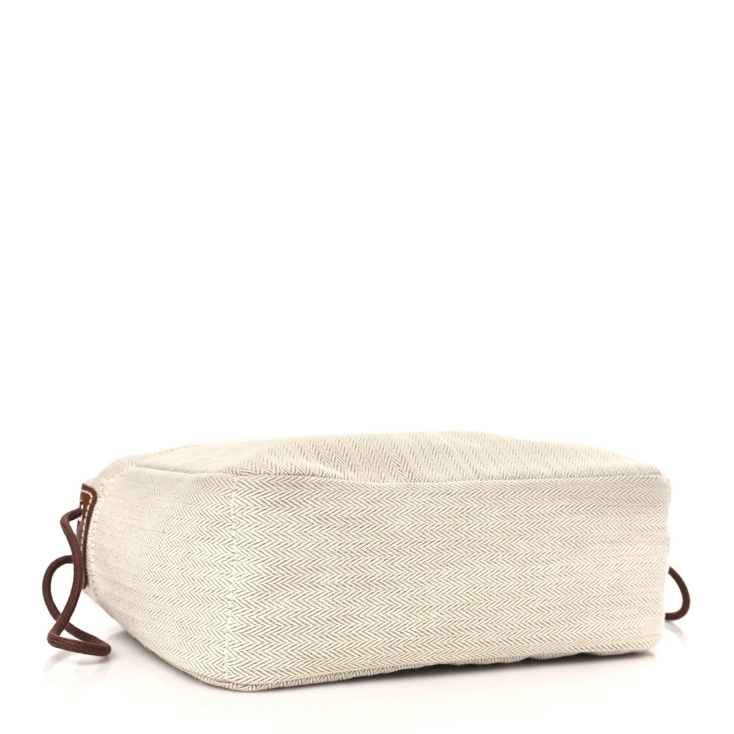 Hermes Canvas Barenia Fourbi 20 PM Pouch Naturel Fauve 4 of 11