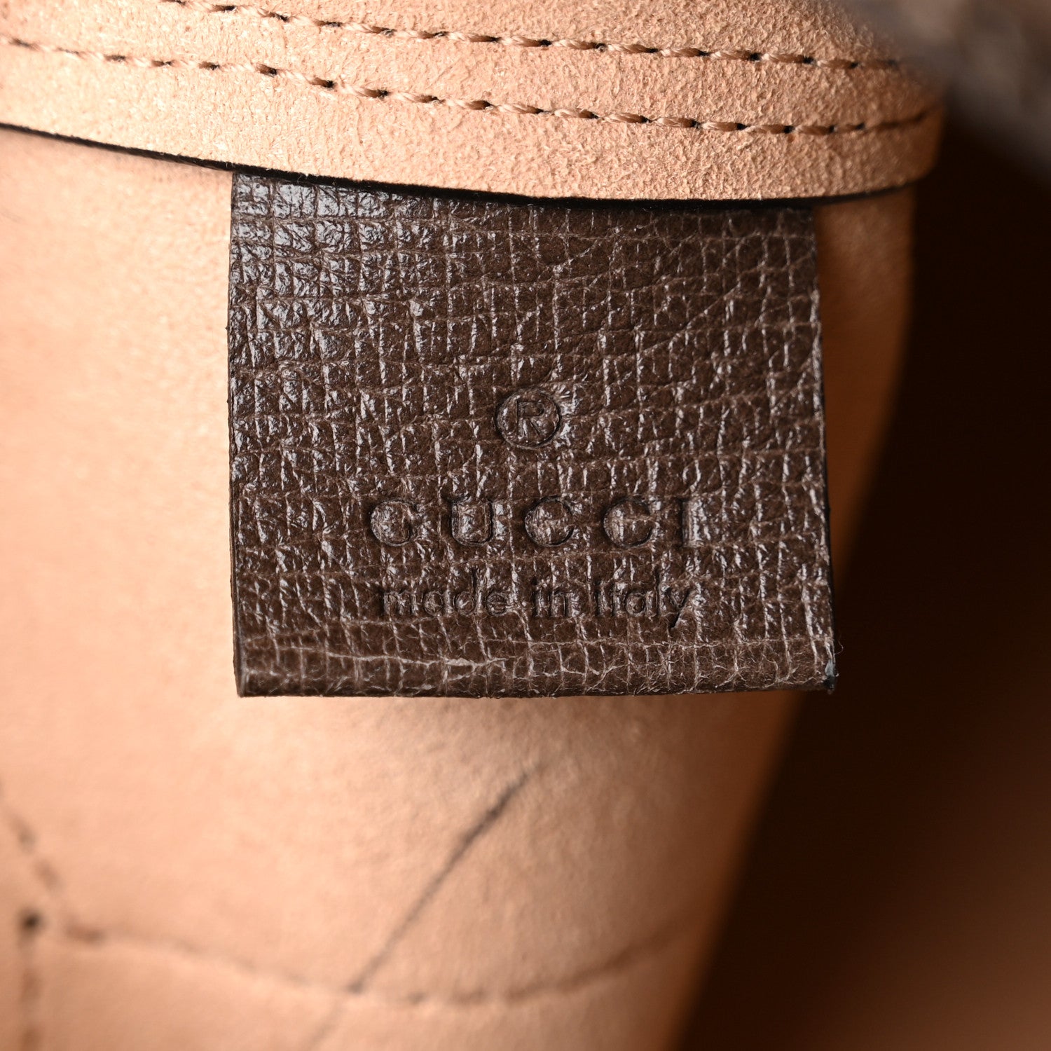 Gucci GG Supreme Monogram Web Large Ophidia Vertical Shopping Tote Brown 8 of 12