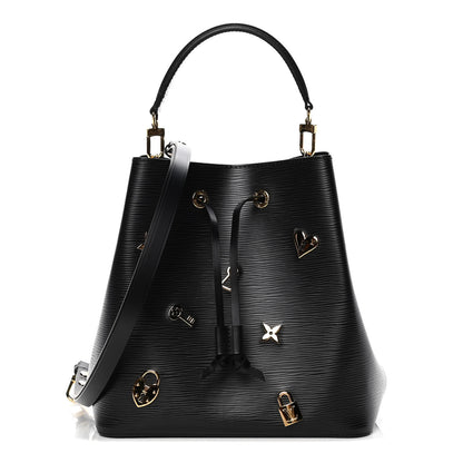 Louis Vuitton Epi Love Lock NeoNoe Black 1 of 9