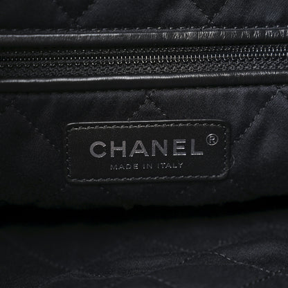 Chanel Tweed Sequin Quilted Chanel 22  Black Pink Multicolor 7 of 11