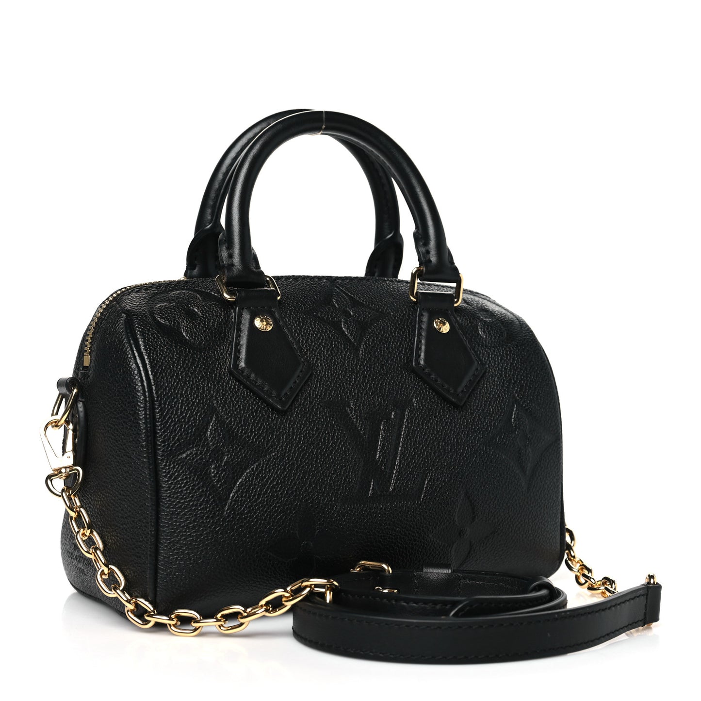 Empreinte Monogram Giant Speedy Bandouliere 20 Black