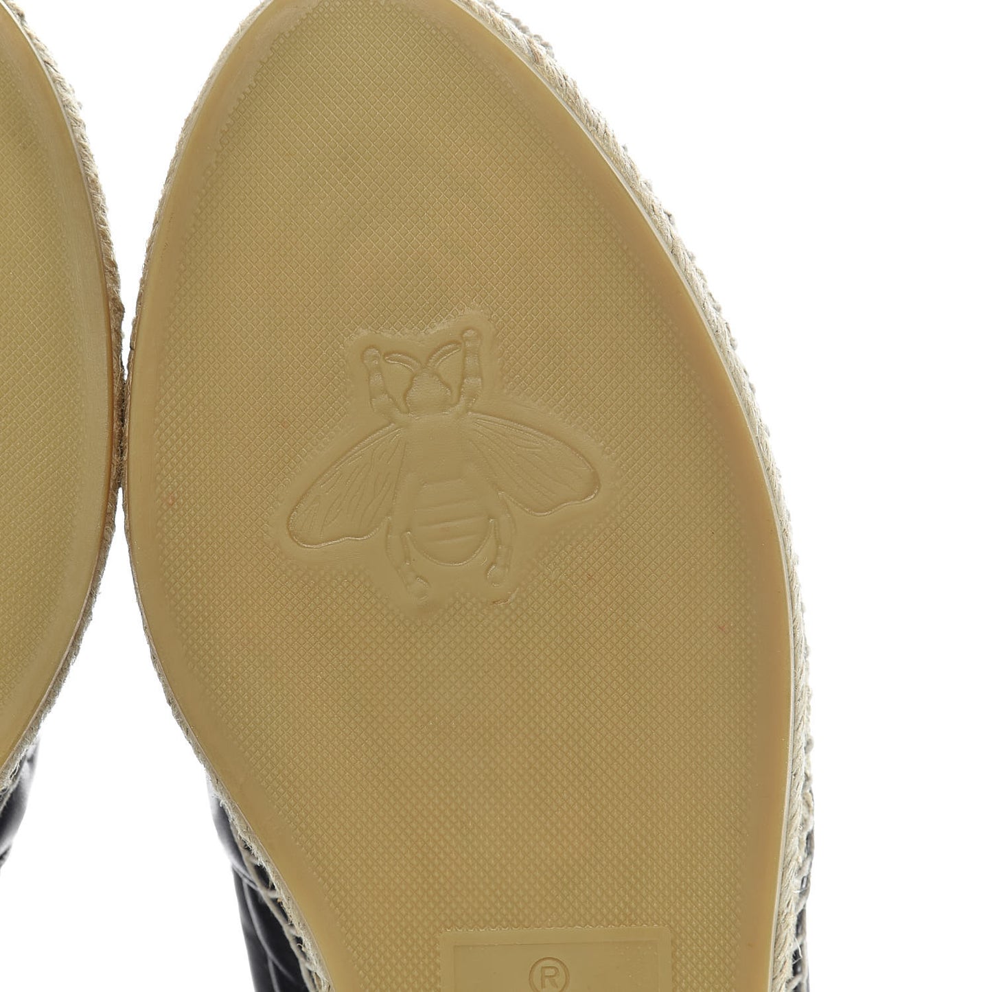 Nappa Matelasse GG Marmont Espadrilles 40 Black