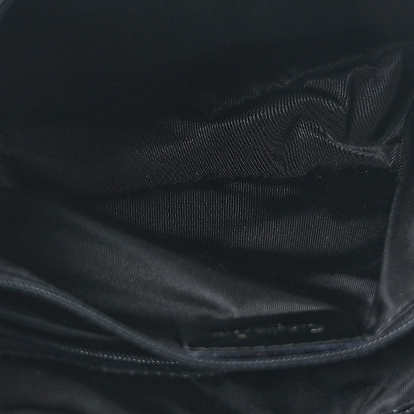 Patent Diorissimo Double Saddle Bag Black