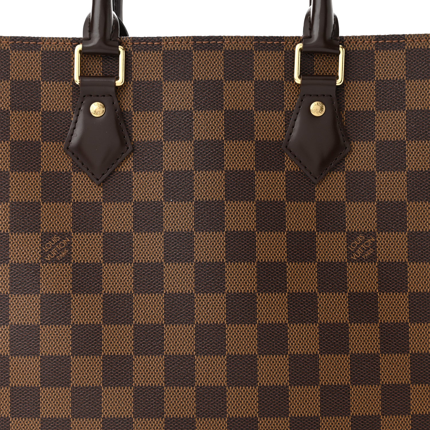 Louis Vuitton Damier Ebene Sac Plat PM 8 of 11
