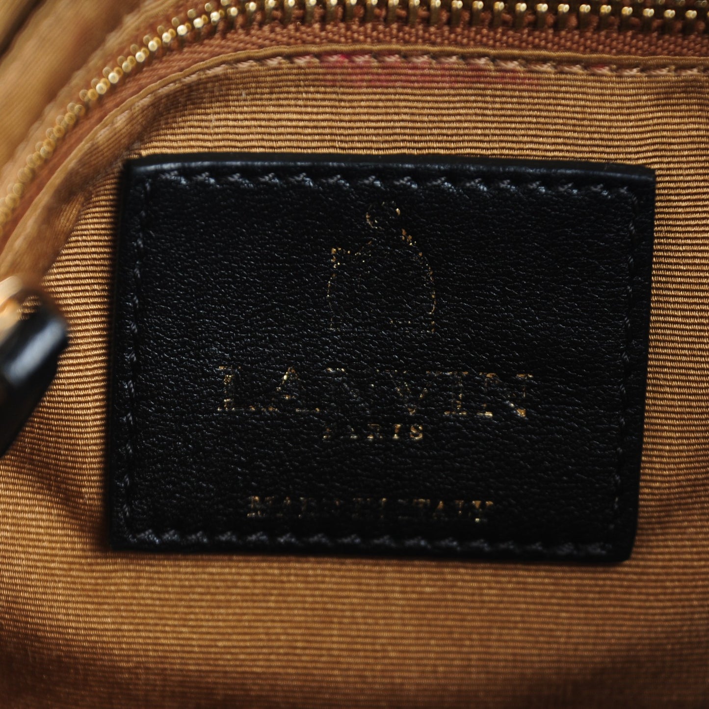 Lambskin Quilted Small Sugar Shoulder Bag Black