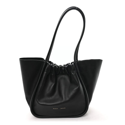 Proenza Schouler Calfskin Large Ruched Tote Black 1 of 10
