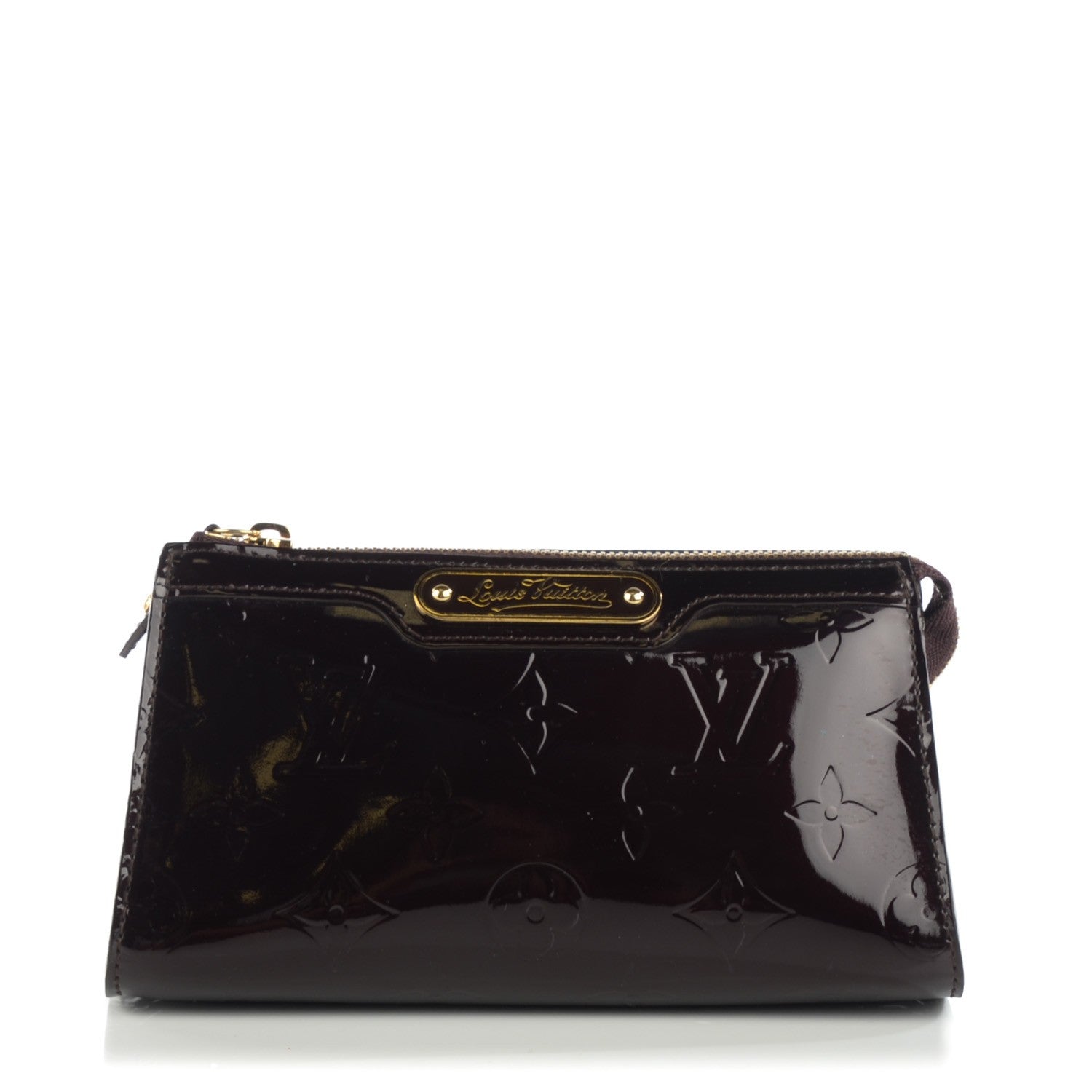 Louis Vuitton Vernis Trousse Cosmetic Pouch Amarante 1 of 7