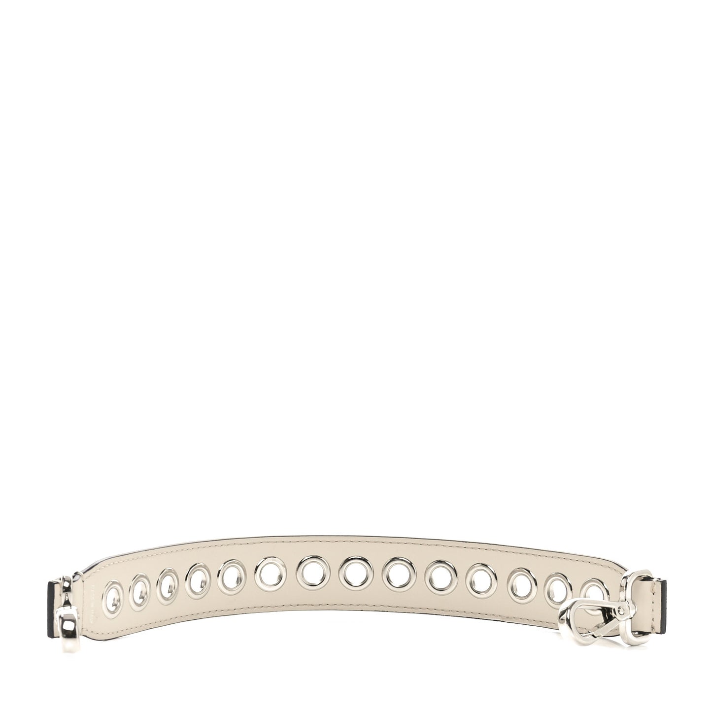 Vitello Liberty Grommet Bi-Color Mini Strap You Black Camelia