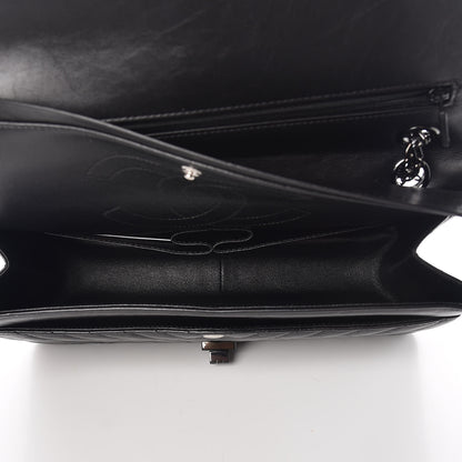 Chanel Aged Calfskin Chevron Quilted 2.55 Reissue 226 So Black 5 of 11
