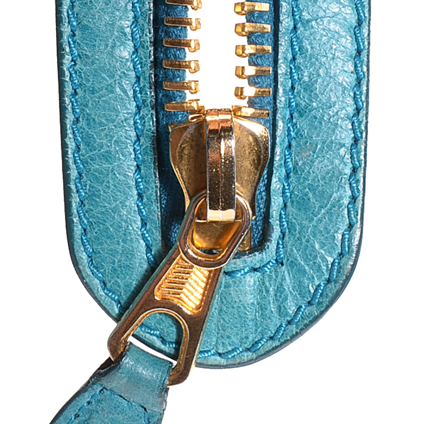 Agneau Giant 21 Gold Hardware City Turquoise