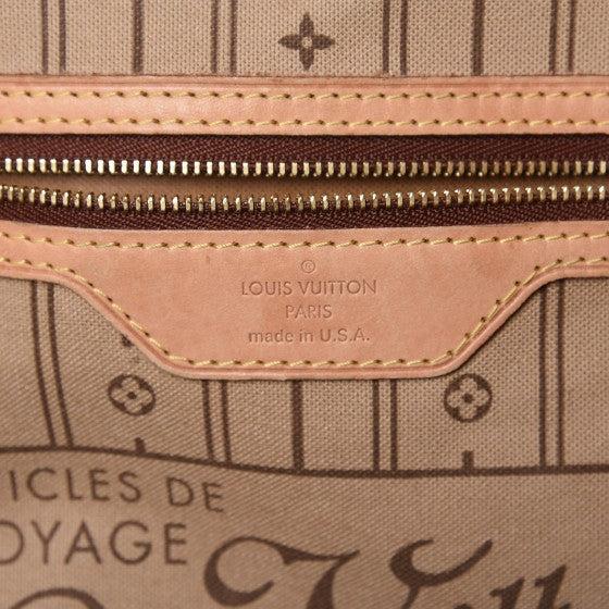 Louis Vuitton Monogram Neverfull MM 6 of 9