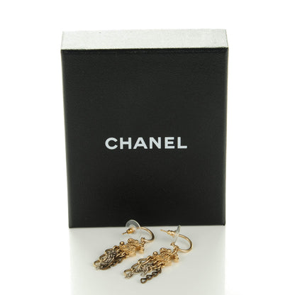 Chanel CC Chain Drop Earrings Gold 5 of 5