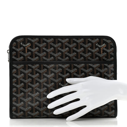 Goyard Goyardine Jouvence MM Toiletry Pouch Black 2 of 8