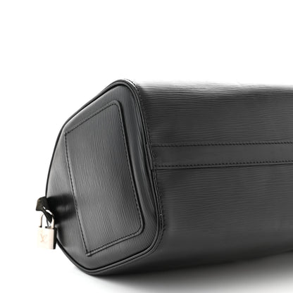 Louis Vuitton Epi Speedy 25 Black 8 of 9