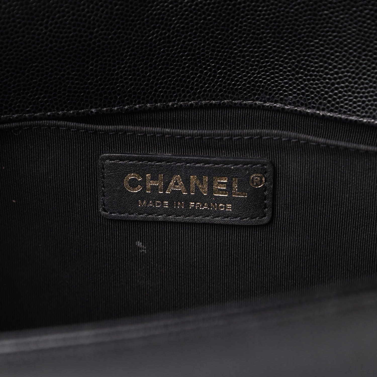Chanel Caviar Quilted Medium Boy Flap Black 6 of 13