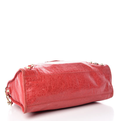 Balenciaga Agneau Giant 12 Gold Hardware City Rouge Cardinal 5 of 15