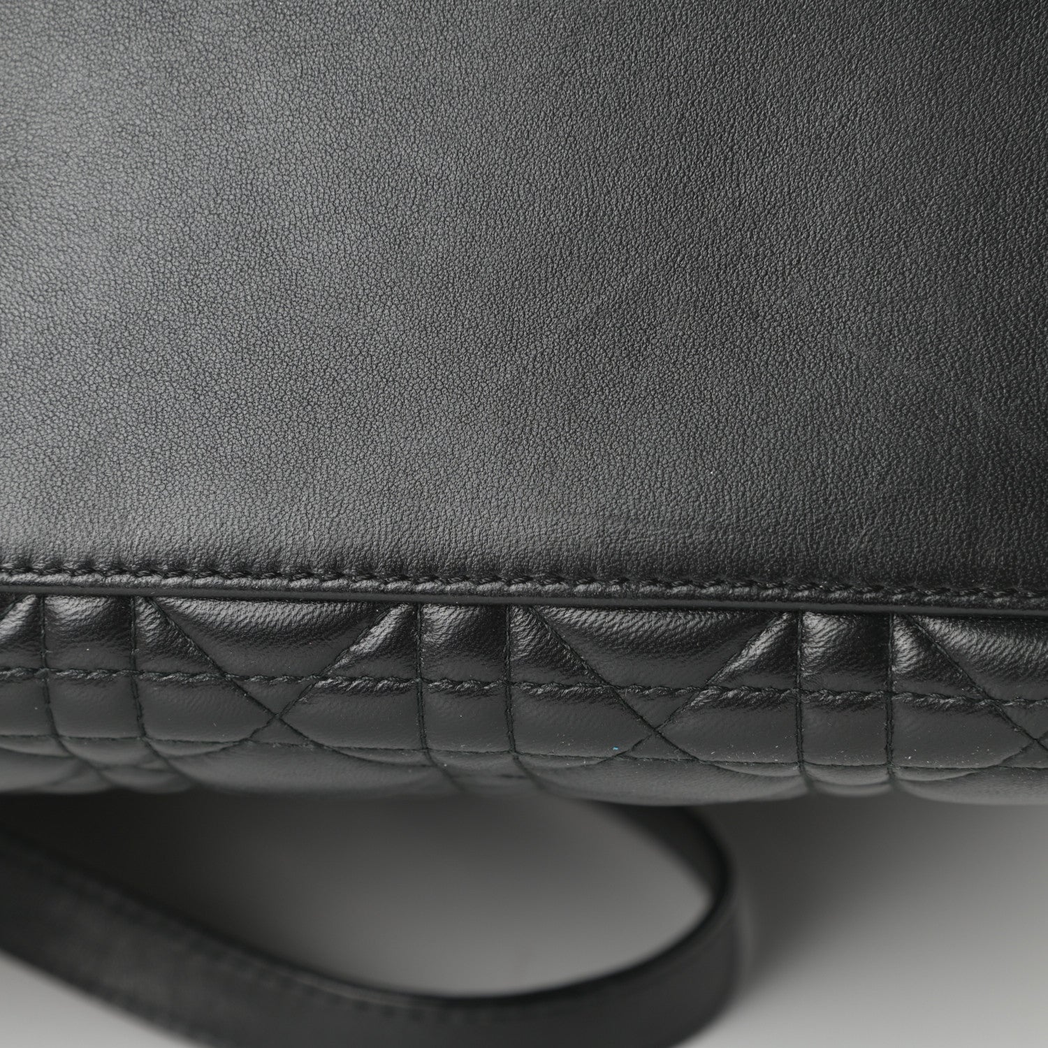Christian Dior Lambskin Cannage Large Lady Dior Black 12 of 15