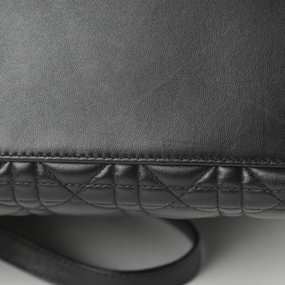 Christian Dior Lambskin Cannage Large Lady Dior Black 12 of 15