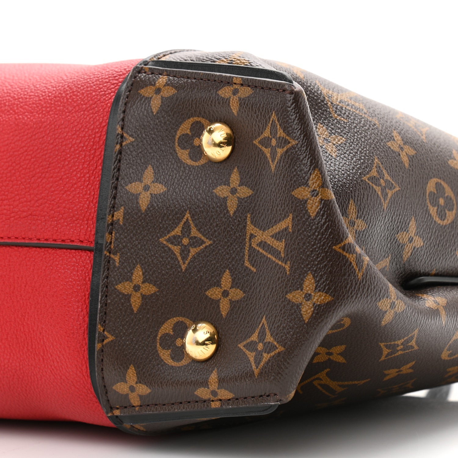 Louis Vuitton Monogram Cuir Orfevre Tote W PM Cherry 10 of 10