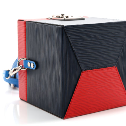 Louis Vuitton Epi Bleecker Box Indigo Coquelicot 8 of 10