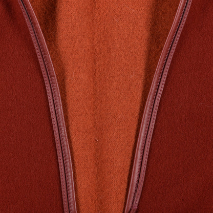 Hermes Merino Wool Cashmere Rocabar Poncho 3 of 5