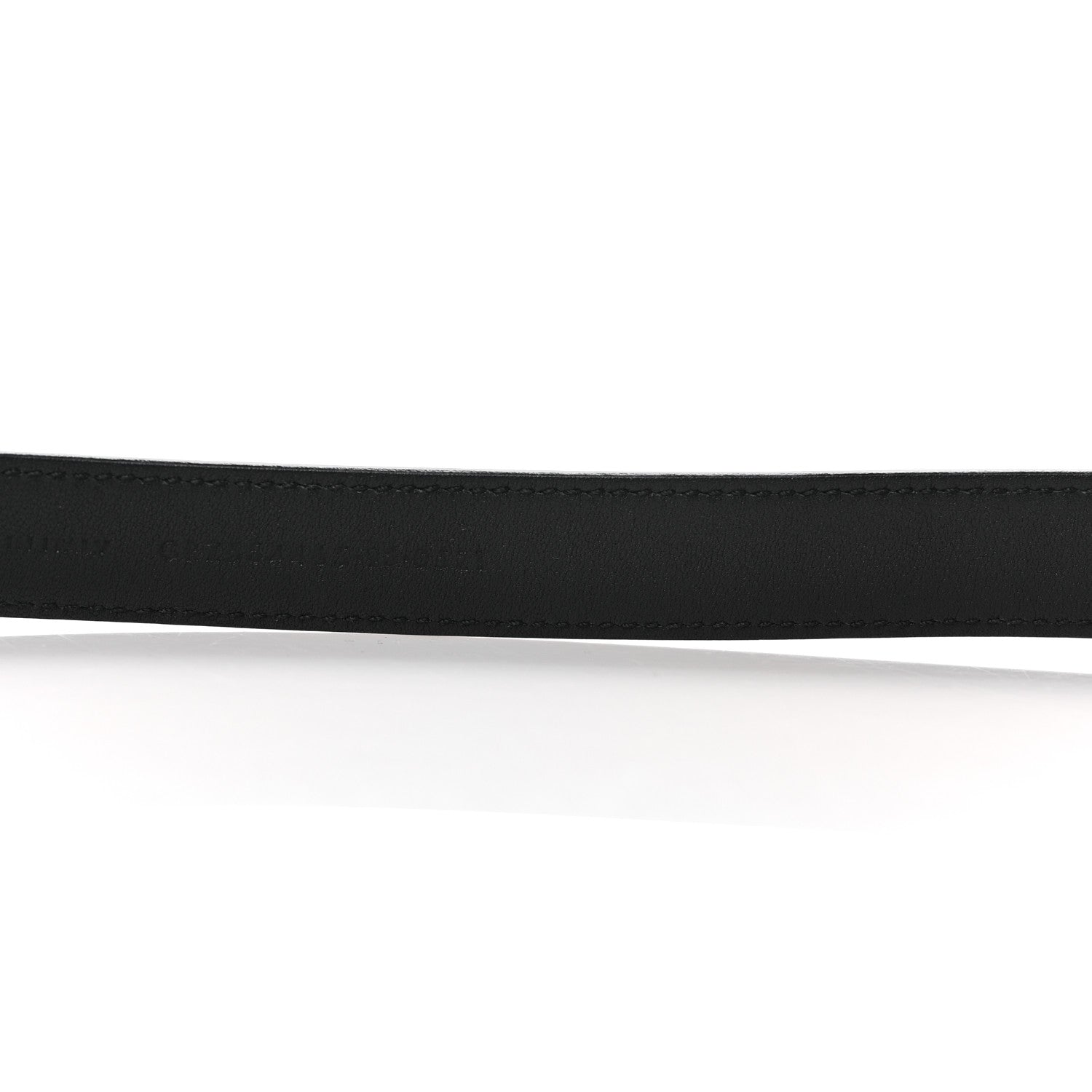 Saint Laurent Smooth Calfskin Monogram Square Buckle Belt 95 38 Black 5 of 5