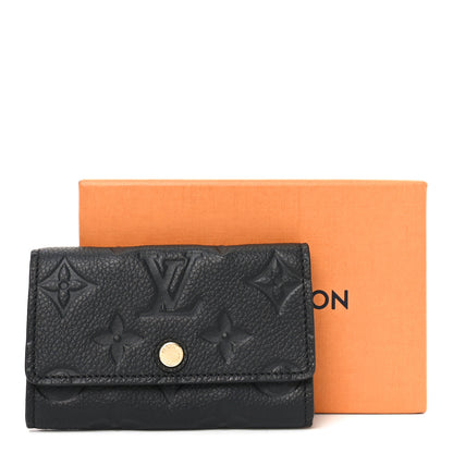 Louis Vuitton Empreinte Multicles 6 Key Holder Black 7 of 7