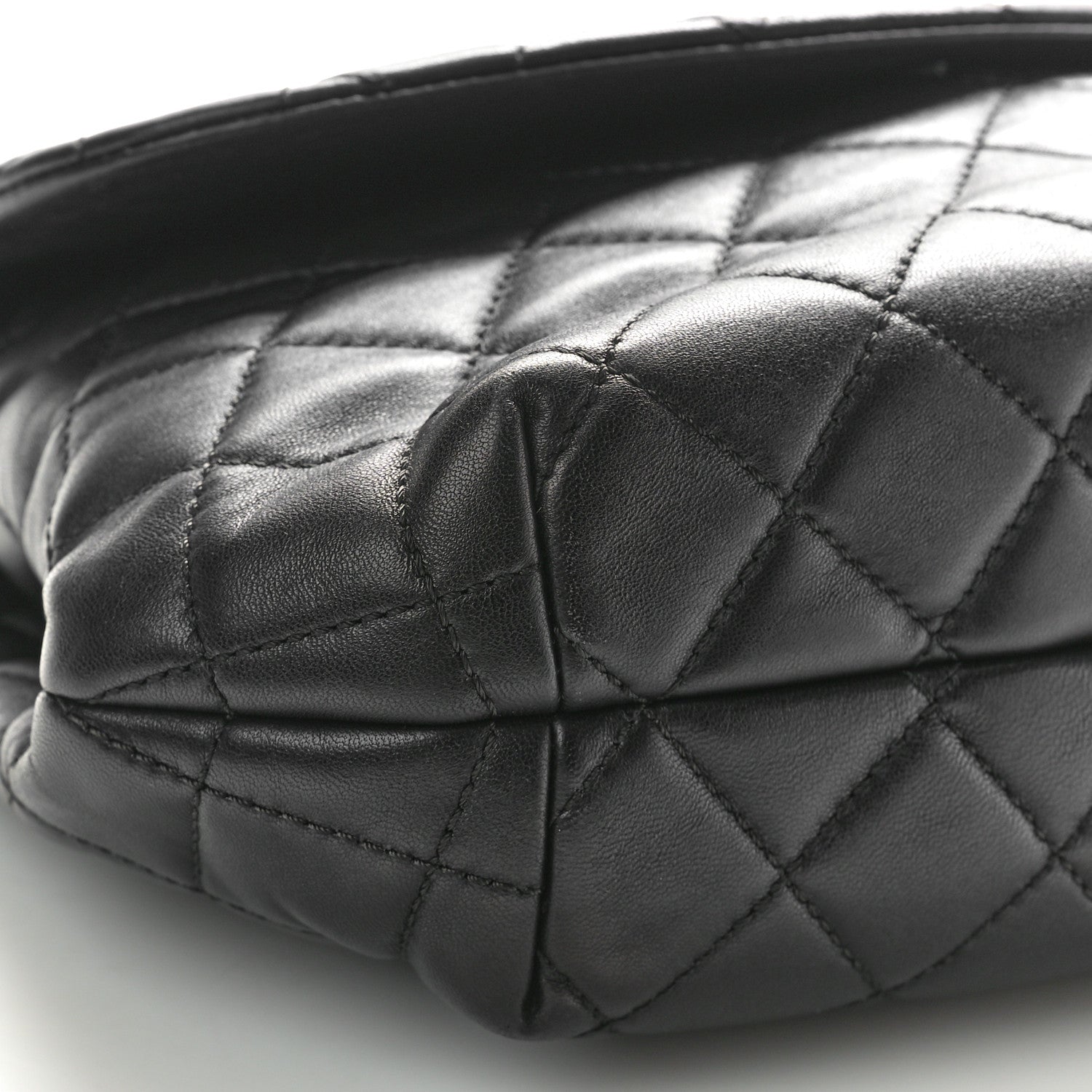 Chanel Lambskin Quilted Large Daily Supple Flap Black 9 of 10