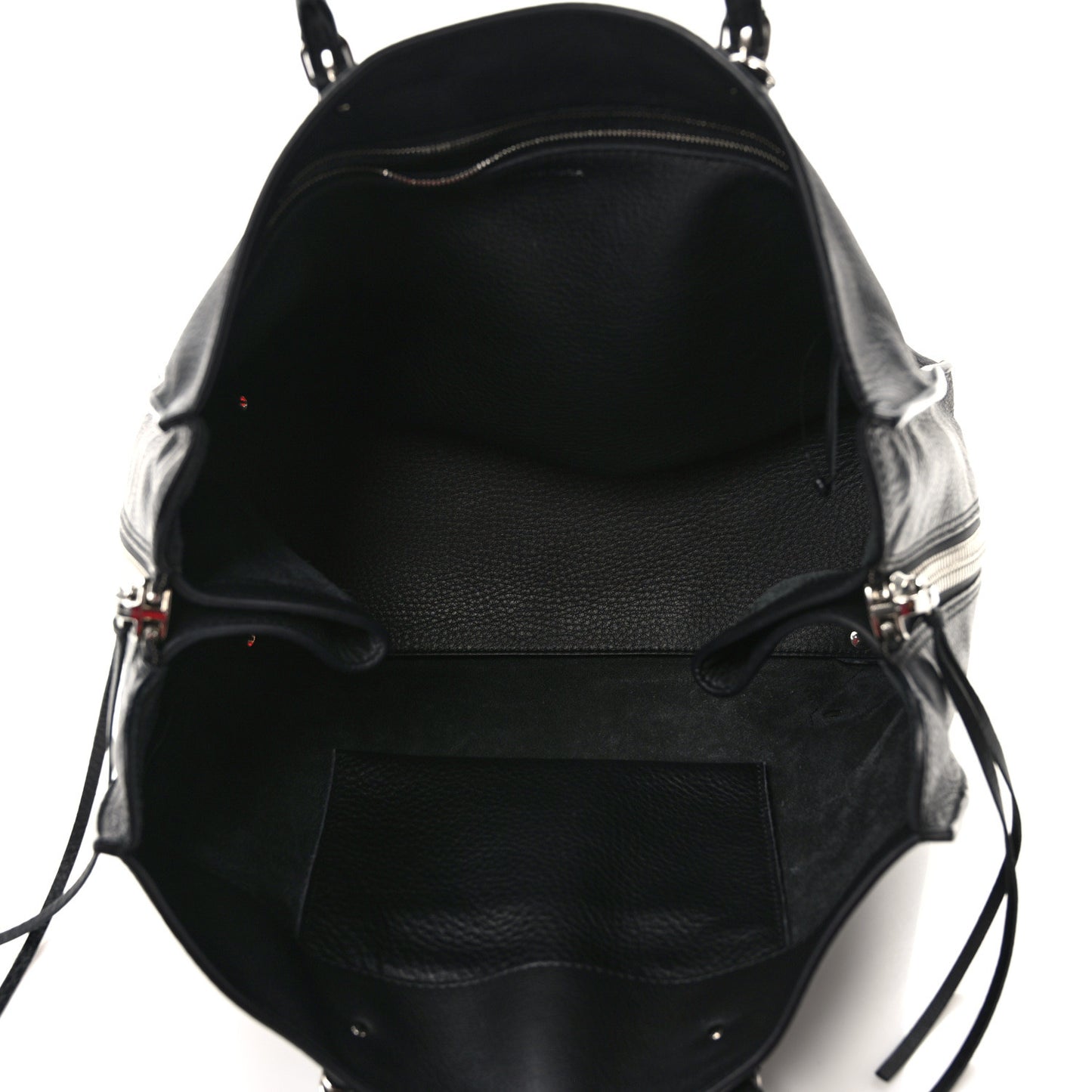 Veau Papier B4 Zip Around Tote Black