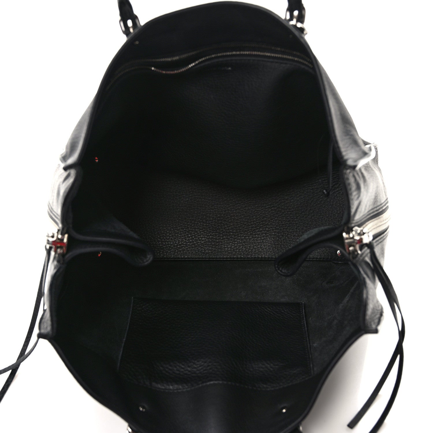 Balenciaga Veau Papier B4 Zip Around Tote Black 5 of 11