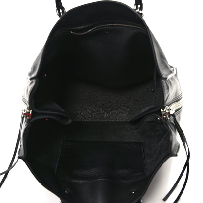 Balenciaga Veau Papier B4 Zip Around Tote Black 5 of 11