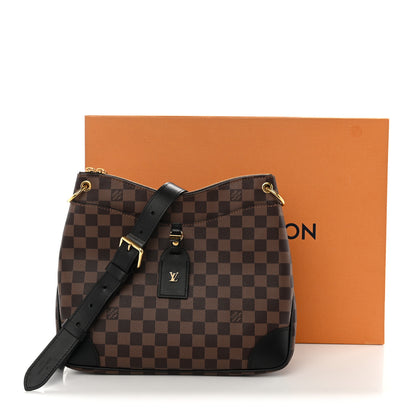 Louis Vuitton Damier Ebene Odeon MM Black 10 of 10
