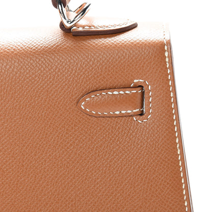 Hermes Epsom Kelly Sellier 25 Gold 12 of 40